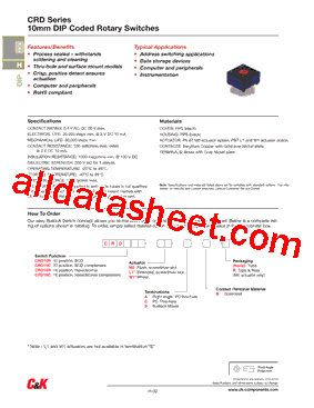 CRD10RM0CB型号图片