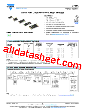 CRHA1206AF1000MFKEF型号图片