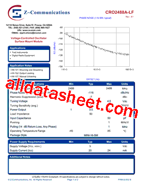 CRO2488A-LF型号图片