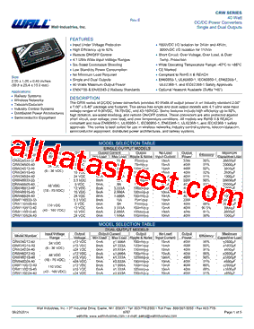 CRW24D15-40型号图片