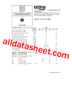 CS220-12D型号图片