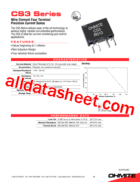 CS3FR020E型号图片