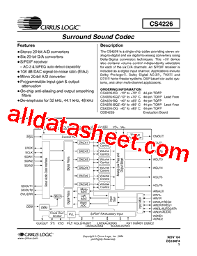 CS4226-DQ型号图片