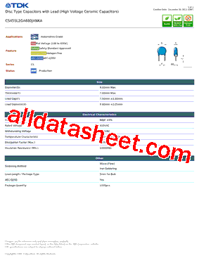 CS45SL2GA680JANKA型号图片