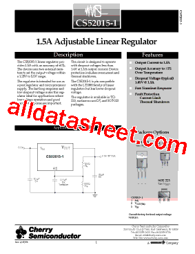 CS52015-1GDPR3型号图片
