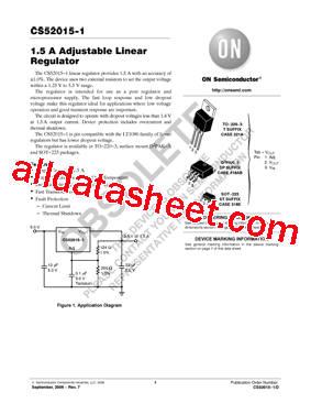 CS52015-1GST3型号图片