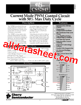 CS52845EDR8型号图片