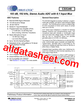 CS5346-DQZR型号图片
