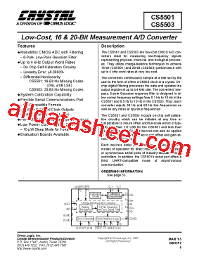 CS5501-CP型号图片