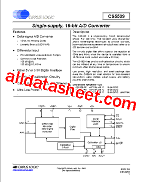 CS5509-ASZ型号图片