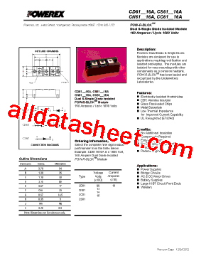 CS610816型号图片