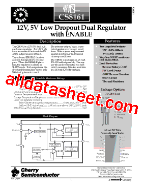 CS8161YTHA5型号图片
