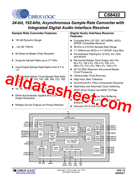 CS8422_10型号图片