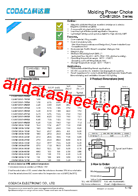 CSAB1260A-3R0M型号图片