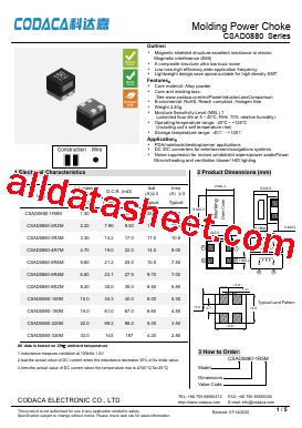 CSAD0880型号图片