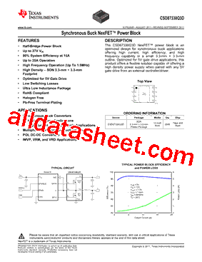 CSD87330Q3D型号图片