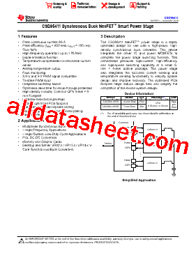 CSD95411RRB型号图片