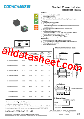 CSEB0660-2R2M型号图片
