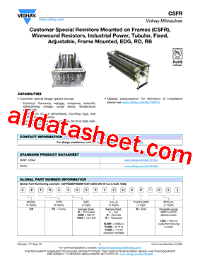 CSFR0300R1500B1234型号图片