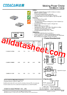 CSHB0410型号图片