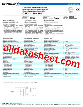 CSK-1180-207型号图片