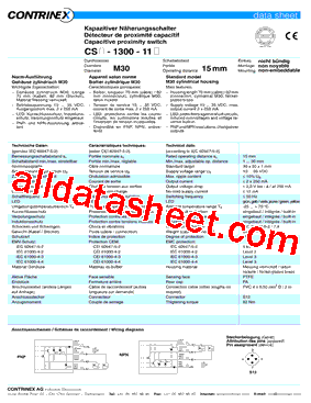 CSK-1300-111型号图片