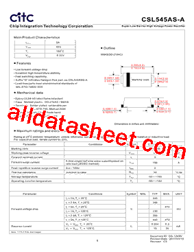 CSL545AS-A型号图片