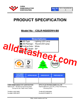 CSLR-N505SW4-B0型号图片