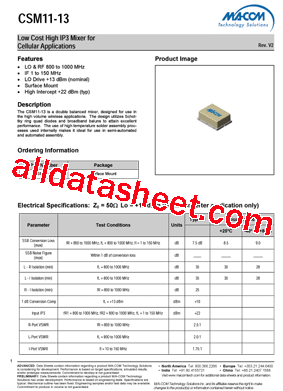 CSM11-13型号图片