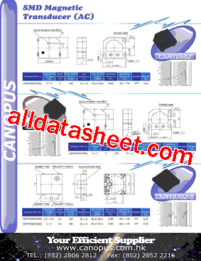 CSMT0503型号图片