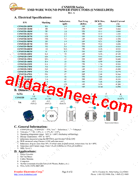 CSN032D4R7M型号图片