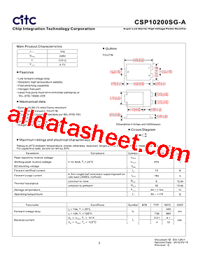 CSP10200SG-A型号图片