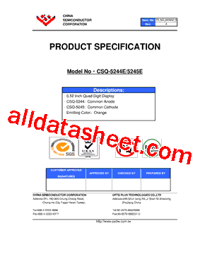 CSQ-5244E型号图片