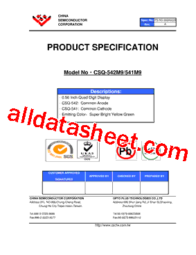 CSQ-541M9型号图片