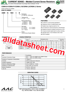 CSRML2R010FM型号图片