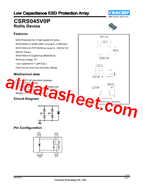 CSRS045V0P型号图片