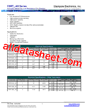 CSRT2512FT10R0-AS型号图片