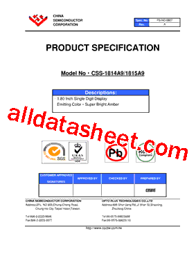 CSS-1815A9型号图片