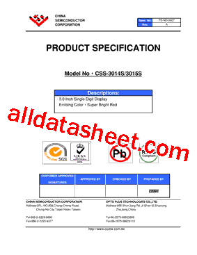 CSS-3014S型号图片