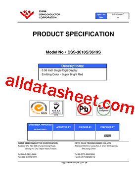 CSS-3619S型号图片