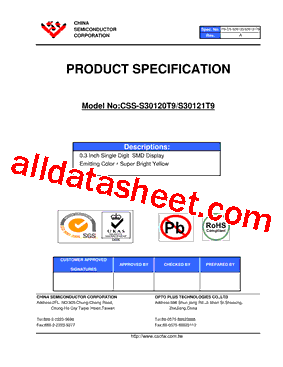 CSS-S30120T9型号图片