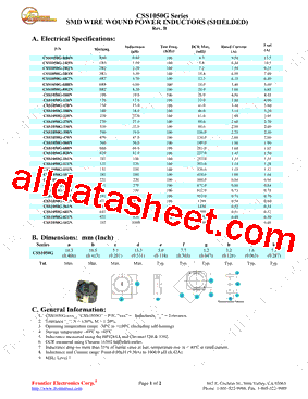 CSS1050G-560N型号图片