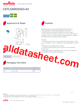 CSTLS4M00G53-A0型号图片