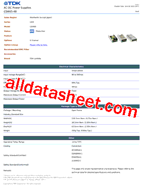 CSW65-48型号图片