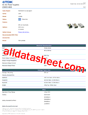 CSW65-48/D型号图片