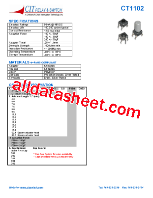 CT11027.0F100C01型号图片