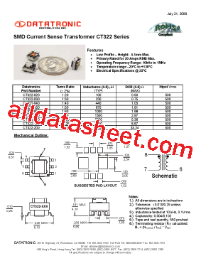 CT322-050型号图片