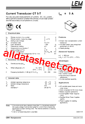 CT5-T型号图片