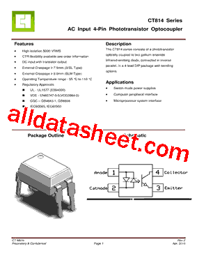 CT814BT4-G型号图片