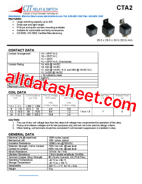 CTA21ACP61.6型号图片